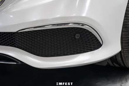E클래스 (W213) PET 크리스탈 쉘 화이트 전체랩핑 / 광주 북구