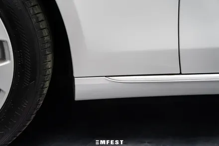 E클래스 (W213) PET 크리스탈 쉘 화이트 전체랩핑 / 광주 북구