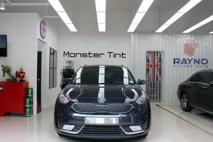 니로 하이브리드 전면유리 열차단 레이노썬팅S7 MONSTER TINT / 고양 덕양구 신원동