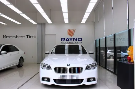 BMW 520D 프로에디션 레이노썬팅 파이어볼신라 유리막코팅 / 고양 덕양구 신원동