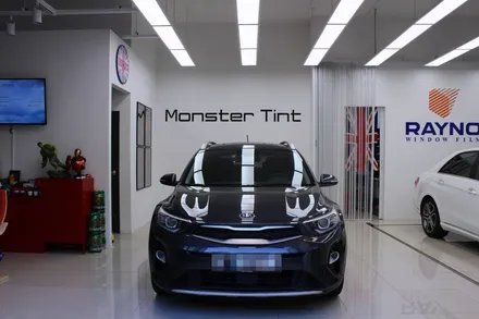 기아 스토닉 썬팅 전면유리 레이노S9 열차단 MONSTER TINT / 고양 덕양구 신원동