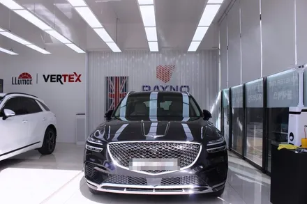 제네시스GV70 비크블랙 바닐라베이지 신차패키지 MONSTER TINT / 고양 덕양구 신원동
