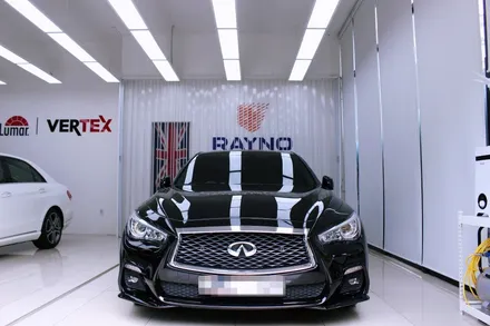 인피니티 Q50 하이브리드 삼송썬팅 재시공 MONSTER TINT / 고양 덕양구 신원동