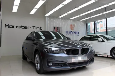 BMW 3GT 레이노썬팅S5 열차단필름 하이패스 장착 및 매립 인스톨 / 고양 덕양구 신원동