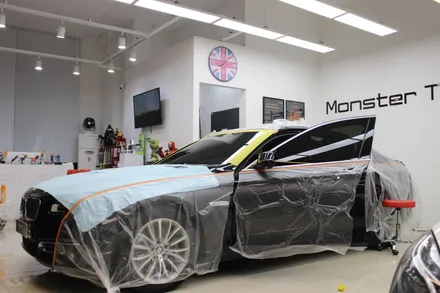 BMW520D 레이노썬팅S9 파인뷰LX3000 인스톨 MONSTERTINT / 고양 덕양구 신원동