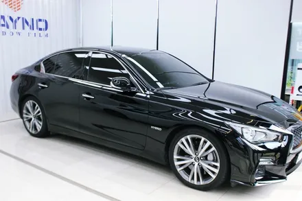 인피니티 Q50 하이브리드 삼송썬팅 재시공 MONSTER TINT / 고양 덕양구 신원동