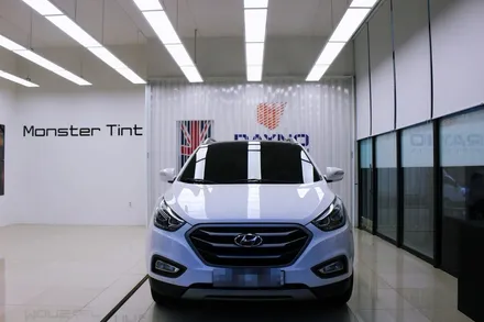 투싼ix 자동차 레이노썬팅 열차단필름 재시공 MONSTER TINT / 고양 덕양구 신원동