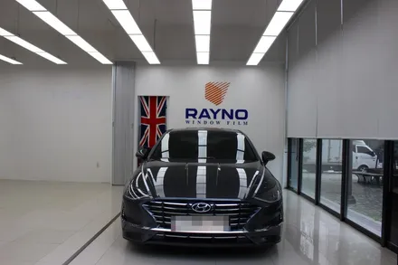 쏘나타DN8 녹턴그레이 신차검수패키지 레이노썬팅&솔라가드 삼송신원점 MONSTER TINT AUTO GARAGE / 고양 덕양구 신원동