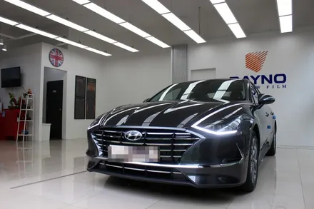 쏘나타DN8 녹턴그레이 신차검수패키지 레이노썬팅&솔라가드 삼송신원점 MONSTER TINT AUTO GARAGE / 고양 덕양구 신원동