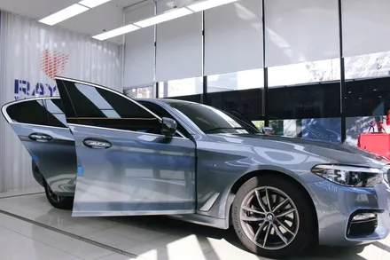 BMW 520d 재시공 고양시썬팅 레인보우i90 하람오토 / 고양 덕양구 신원동