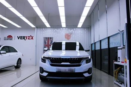 셀토스 suv 스노우화이트펄 신차패키지 몬스터틴트 / 고양 덕양구 신원동