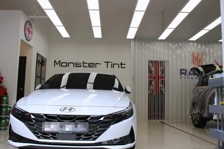 아반떼 CN7 폴라화이트 신차패키지 레이노 & MONSTER TINT / 고양 덕양구 신원동