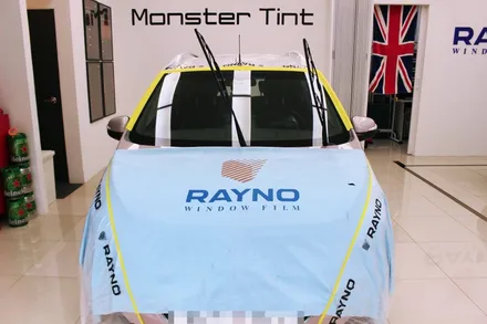 쉐보레 스파크썬팅 재시공 레이노S5 풀시공 MONSTER TINT / 고양 덕양구 신원동