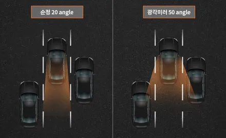 벤츠 W176 A200 AMG LINE 옵틱그래스 사각지대 광각미러 / 고양 덕양구 신원동