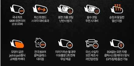 벤츠 W176 A200 AMG LINE 옵틱그래스 사각지대 광각미러 / 고양 덕양구 신원동