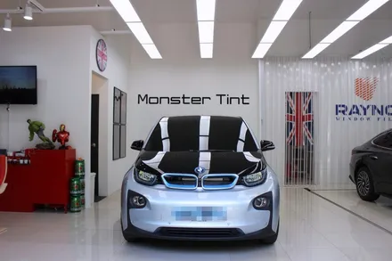 은평구썬팅 BMW I3 열차단필름 시공 레이노 & MONSTER TINT / 고양 덕양구 신원동