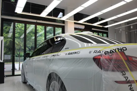 BMW 520D 프로에디션 레이노썬팅 파이어볼신라 유리막코팅 / 고양 덕양구 신원동