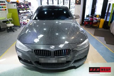 BMW320d실내랩핑 / 대전 태평동