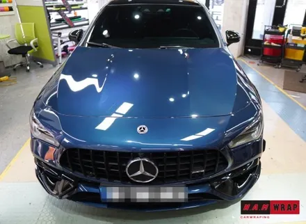 벤츠CLA45s AMG 실내랩핑 / 대전 태평동