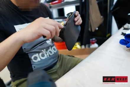 벤츠E300실내랩핑 / 대전 태평동