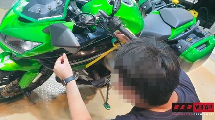 가와사키Z1000SX 부분랩핑 / 대전 태평동