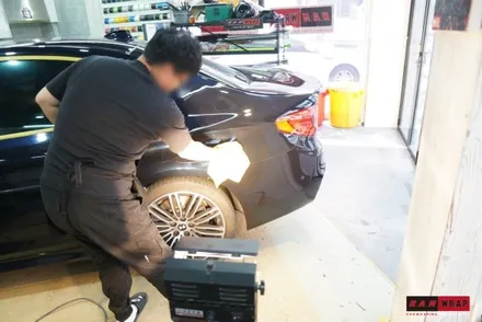 BMW 530i광택 유리막코팅(1) / 대전 태평동