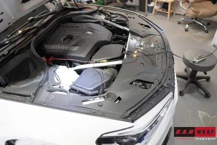대전BMW530i전체랩핑 사틴블랙 / 대전 태평동