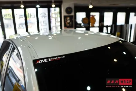 XM3 대전블랙PPF 루프스킨 / 대전 태평동