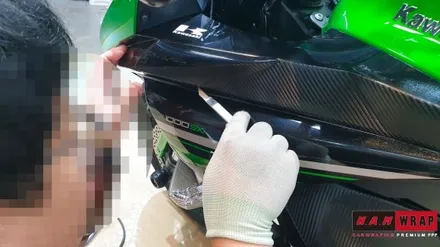 가와사키Z1000SX 부분랩핑 / 대전 태평동