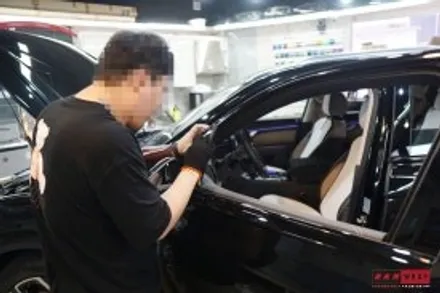 투아렉랩핑 크롬죽이기랩핑 / 대전 태평동
