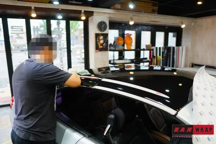 BMW 328i컨버터블투톤랩핑 / 대전 태평동