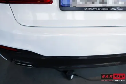 BMW520d 범퍼랩핑 / 대전 태평동