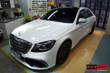 벤츠S클래스 전체랩핑 / 대전 태평동