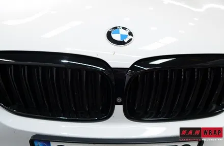 bmw520d크롬죽이기+그릴랩핑 / 대전 태평동