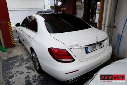 벤츠E300실내랩핑 / 대전 태평동