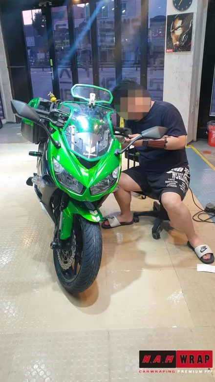 가와사키Z1000SX 부분랩핑 / 대전 태평동