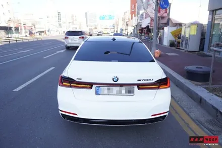 7시리즈랩핑 사틴화이트 / 대전 태평동