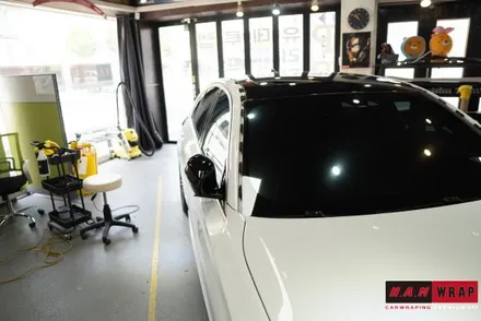 대전BMW530i전체랩핑 사틴블랙 / 대전 태평동