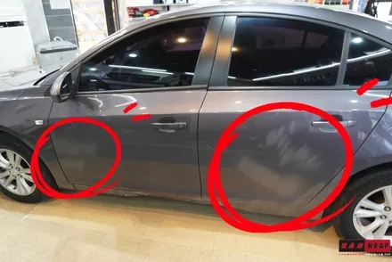 크루즈 도어랩핑~!! / 대전 태평동