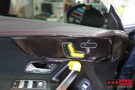 벤츠CLA45s AMG 실내랩핑 / 대전 태평동
