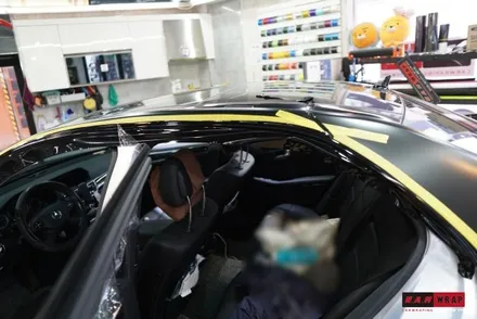 벤츠 E클래스 크롬죽이기 / 대전 태평동