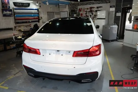 대전BMW530i전체랩핑 사틴블랙 / 대전 태평동
