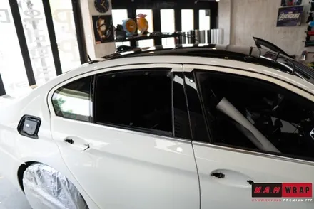 대전BMW530i전체랩핑 사틴블랙 / 대전 태평동