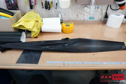 아우디A6실내랩핑 / 대전 태평동