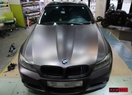 BMW 3시리즈 본넷랩핑 / 대전 태평동