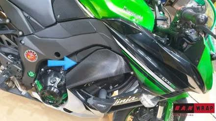 가와사키Z1000SX 부분랩핑 / 대전 태평동