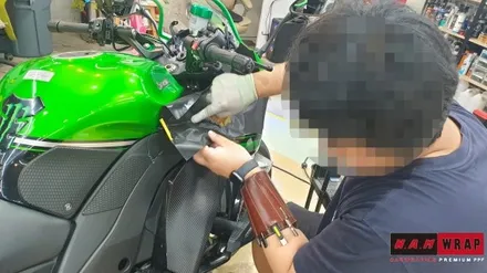 가와사키Z1000SX 부분랩핑 / 대전 태평동