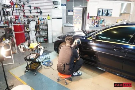 BMW 530i광택 유리막코팅(1) / 대전 태평동
