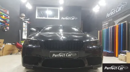 BMW 520D(F10) M5룩 3M 사틴다크그레이 전체랩핑 광명,시흥랩핑 잘하는곳 퍼펙트카에서 완벽시공 받아보세요~ / 경기 시흥