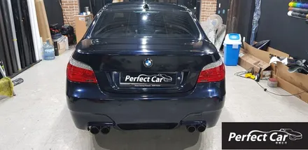 광명래핑,시흥래핑,부천래핑,랩핑잘하는곳 퍼펙트카에서 BMW5시리즈 E60 전체랩핑,실내랩핑 받고 세차기분 느껴보세요~BMW임페리얼블루 색 랩핑 / 경기 시흥
